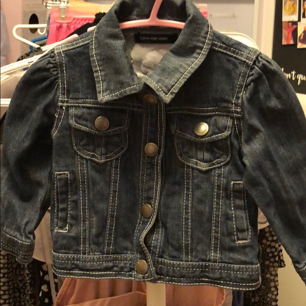 Calvin klein jean jacket